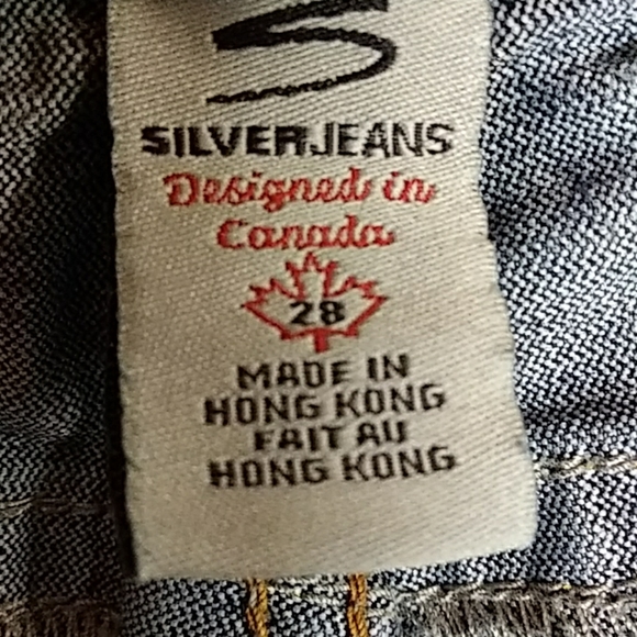 Silver Suki 28 women's jeans mid-rise 27x28 - Picture 6 of 8